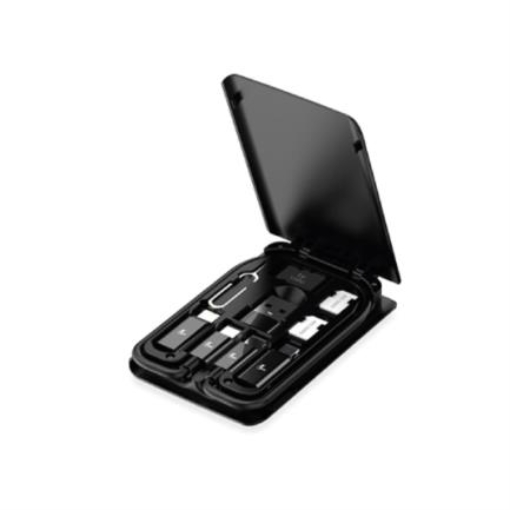 Imagen de Estuche Portátil Multifuncional XTech XTC570 para Almacenamiento con Cable Tipo C Negro