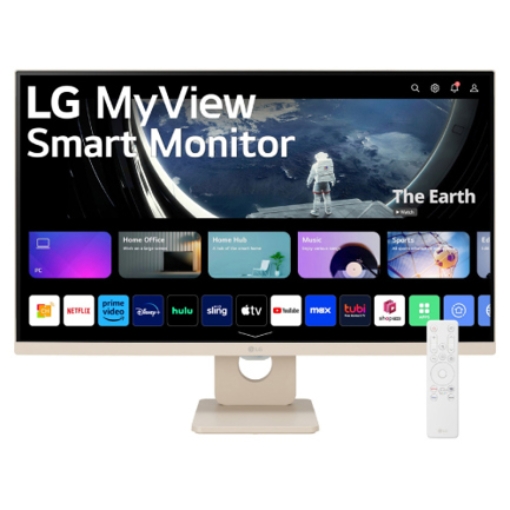 Imagen de Monitor LG 27" Myview Smart TV WebOs23 IPS 1920x1080 HDMI USB 1 yr garantia