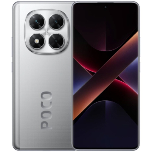 Imagen de Smartphone Xiaomi Poco X7 6.67" 2712x1220 50+20MP Xiaomi HyperOS 512+12GB 5110mAh Color Plata