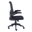 Imagen de Silla ejecutiva Nextep de altura y Descansabrazos Ajustable Reclinable Tela/Malla Negro y Base Giratoria