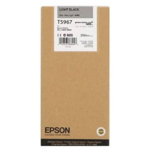 Imagen de Tinta Epson Stylus Pro 7900/9900 350ml Color Negro Claro