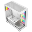 Imagen de Gabinete Gamer Mid Tower Xzeal  ATX Panel Der. Vidrio + Metal 2xUSB1.0 + 1xUSD3.0 + 3.5 mm + 4 ARGB Fans + 1 HUB Blanco