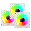 Imagen de Kit Gamer 3 Ventiladores Xzeal XZ1115 ARGB 25dB 1200RPM 120mm Negro