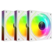 Imagen de Kit Gamer 3 Ventiladores Xzeal XZ1115 ARGB 25dB 1200RPM 120mm Negro
