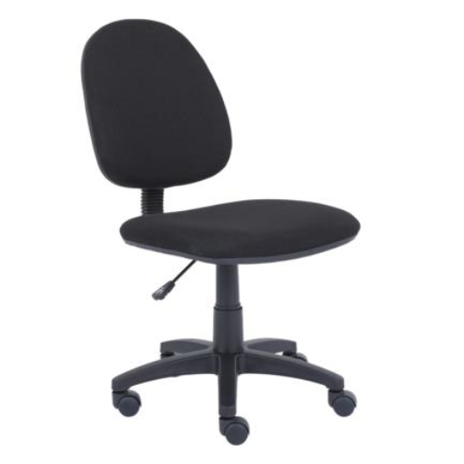 Imagen de Silla Basica Nextep de Altura Ajustable Tela Negro Base Giratoria