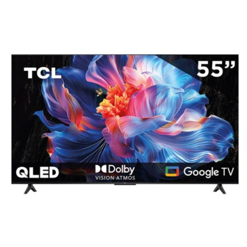 Imagen de Televisor TCL 55 4K UHD Google TV  Dolby Vision Atmos Diseño sin bordes Compatible con Alexa Google Home AirPlay2 Apple HomeKit TCL Home App