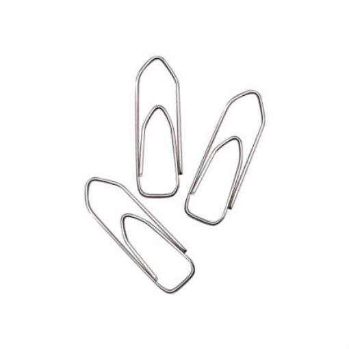 Imagen de Clip Nextep Rectangular Niquelado #2 28mm C/10 100 Clips c/u