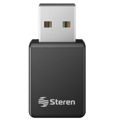 Imagen de Nano Adaptador Steren USB WiFi AC600 2.4GHz y 5 GHz Doble Banda