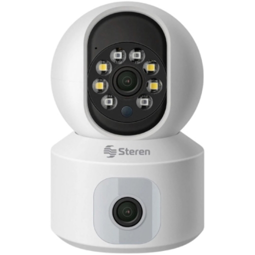 Imagen de Cámara de Seguridad STEREN Doble Lente 2MP/VGA 92° WiFi con Detección de Movimiento