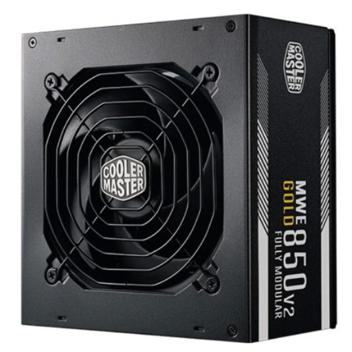 Imagen de Fuente de Poder Cooler Master MWE Gold V2 850W ATX 3.0 12V 80 Plus Gold 24 Pin PCIe 5.0 Full Modular Negro