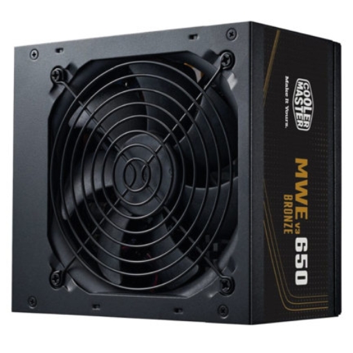 Imagen de Fuente de Poder Cooler Master MWE Bronze V3 750W ATX 3.0 12V 80 Plus Bronze 24-pin No Modular Negro