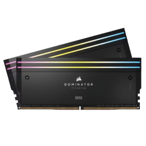 Imagen de Memoria RAM Corsair Dominator Titanium RGB 48GB (2x24GB) 7000Mhz DDR5 UDIMM XMP Color Negro CL36