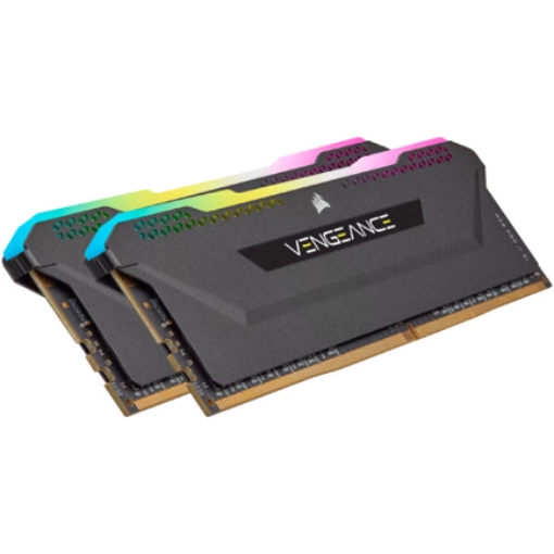 Imagen de Memoria RAM Corsair Vengeance RGB Pro SL 16GB (2X8GB) 4000Mhz DDR4 UDIMM XMP Color Negro CL18