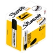 Imagen de Marcador Permanente Sharpie King Size Negro Punta Cincel C/12 Pzas