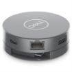 Imagen de Adaptador Dell  6 en 1 USB-C USB/HDMI/DP/RJ45 8W Color Plata