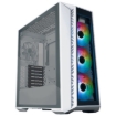 Imagen de Gabinete Gamer Cooler Master MasterBox MB520 Mid Tower ATX mATX ITX Vidrio Templado 3xFan ARGB Color Blanco Sin Fuente