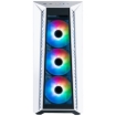 Imagen de Gabinete Gamer Cooler Master MasterBox MB520 Mid Tower ATX mATX ITX Vidrio Templado 3xFan ARGB Color Blanco Sin Fuente