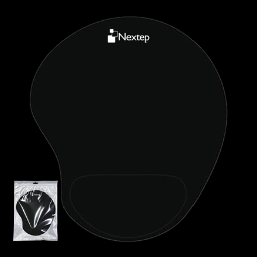 Imagen de Mouse Pad Nextep Ergonomico Gel Negro Blister