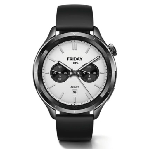 Imagen de Smartwatch Xiaomi Watch S4 1.43" 466x466 Píxeles HyperOS 2 Bluetooth 5.3 Resistente al Agua Color Negro