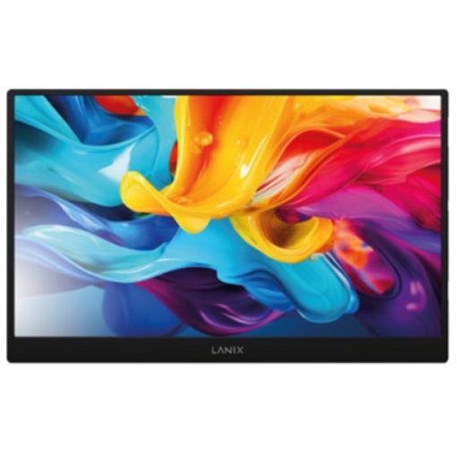 Imagen de Monitor LANIX LX160 15.6" Resolución 1920x1080 FHD Panel IPS 2xUSB-C 1xMini HDMI