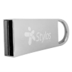 Imagen de Memoria USB Stylos STMUS516B 16GB USBA 2.0 Lectura 80MBs Escritura 50MBs Plata