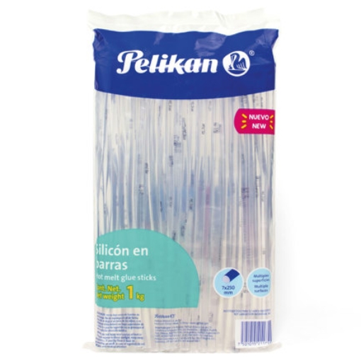 Imagen de Silicón Pelikan en Barras Transparentes 7x250mm 1 kg