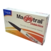 Imagen de Marcador Magistral Didactico Punto Fino Negro C/12 Pzas