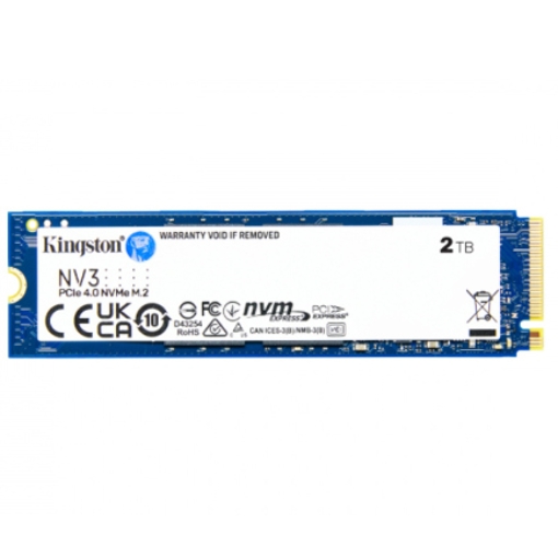 Imagen de Unidad de Estado Solido SSD Kingston SNV3S NVMe  2TB PCI Express 4.0 M.2
