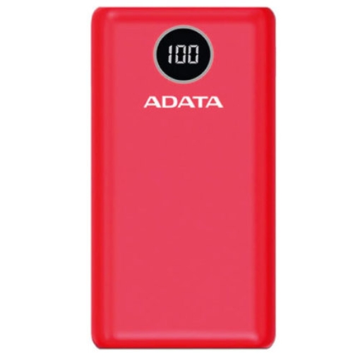 Imagen de POWER BANK ADATA DIGITAL P20000QCD ROJO 20000mAh