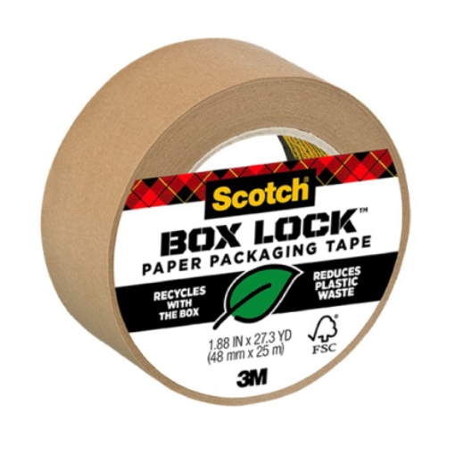 Imagen de Cinta 3M de Empaque de Papel Box Lock 0.48X22.8 mts