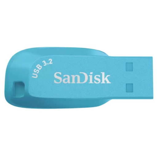 Imagen de Memoria USB SanDisk Ultra Shift 128GB USB 3.0 Azul Turquesa