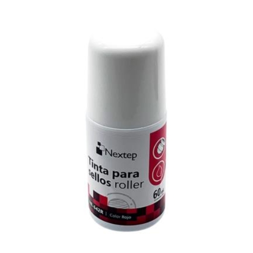 Imagen de Tinta para Sellos Nextep Roller Rojo 60 ml