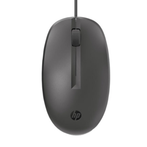 Imagen de Mouse HP 125 Wired USB Color Negro