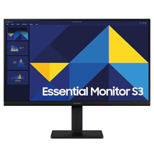 Imagen de Monitor Samsung Essential S3 S30GD 22" IPS FHD 1920x1080 100Hz Plano HDMI/VGA VESA 100