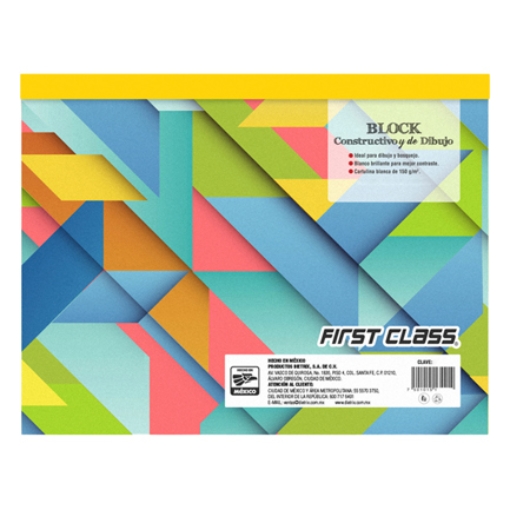 Imagen de Block de dibujo Dietrix First Class cartulina bristol con 20 hojas grande 32.3 X 48 cms