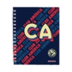 Imagen de Libreta Dietrix First Class pasta dura  doble arillo  80 hojas raya Club America modelo CA azul