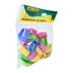 Imagen de Sacapuntas plastico Dietrix ovalado un orificio colores surtidos bolsa c/25