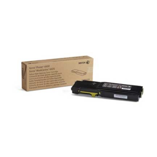 Imagen de TONER XEROX PHASER WC 6605 AMARILLO