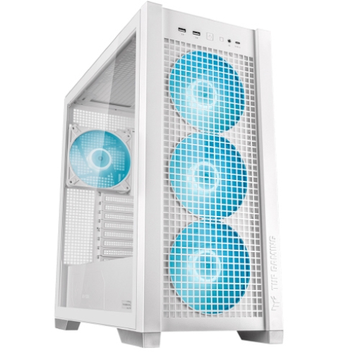 Imagen de Gabinete Gamer Asus TUF Gaming GT302 ARGB Black Media Torre EATX ATX mATX ITX Vidrio Templado 3xFan ARGB Negro