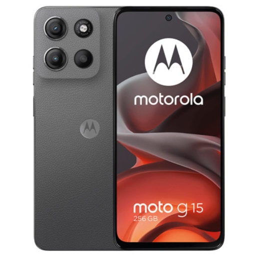Imagen de SMARTPHONE MOTOROLA MOTO G15 4+128 COLOR GRIS