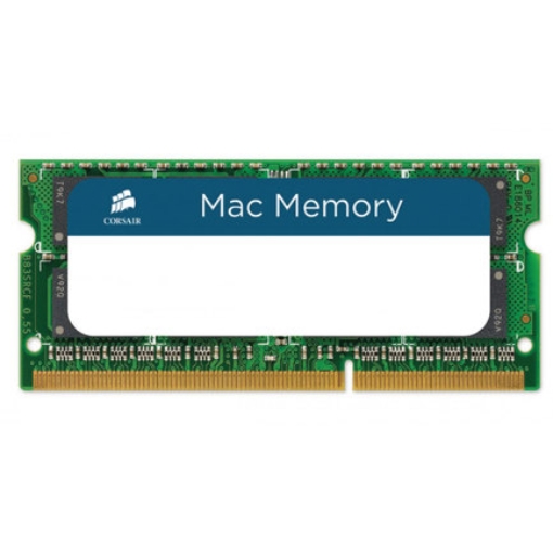 Imagen de Memoria RAM Corsair Value 4GB DDR3 1333Mhz APPLE SODIMM Para MAC CL9 CMSA4GX3M1A1333C9