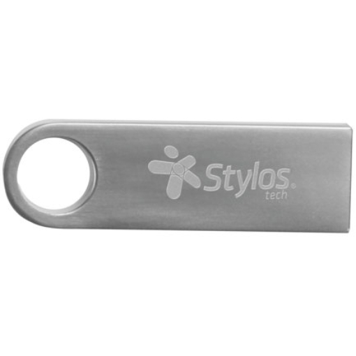 Imagen de Memoria USB Stylos ST100 128GB USB 2.0 Gris