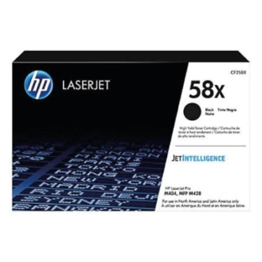 Imagen de Toner HP 58X Negro Original LaserJet Alto Rendimiento