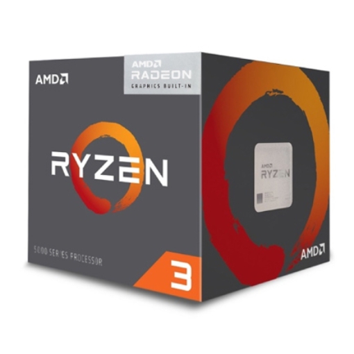 Imagen de Procesador AMD Ryzen 3 5300G 4.0Ghz 8MB 65W S AM4 Quad Core con Graficos Radeon 6 con Disipador