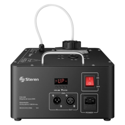 Imagen de MAQUINA DE HUMO STEREN VERTICAL CON LUZ RGB