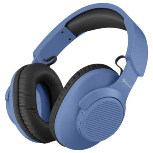 Imagen de AUDIFONOS STEREN BT CON BAT 30 H ASIST VOZ