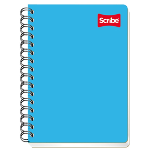Imagen de CUADERNO SCRIBE FRANCES CLASICO BLANCO 100 HJS doble espiral