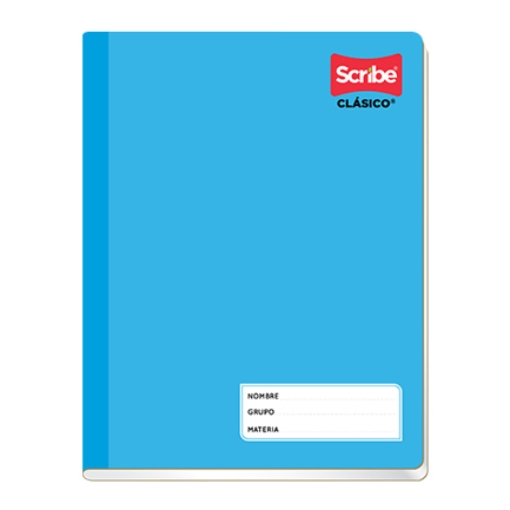 Imagen de CUADERNO SCRIBE FRANCES DOBLE RAYAS 100 HJS pasta semirigida