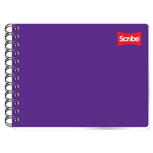 Imagen de CUADERNO SCRIBE ITALIANO CLASICO BLANCO 100 HJS doble espiral