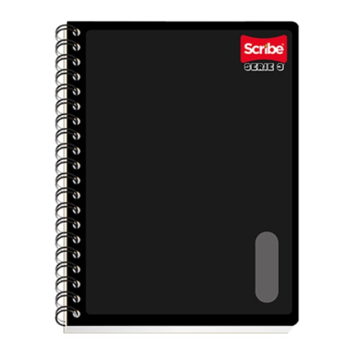 Imagen de Cuaderno Scribe Profesional Serie III 200 Hojas C7 pasta semirigida